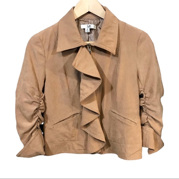 Ya Los Angeles faux suede jacket, size Small - Picture 1 of 7